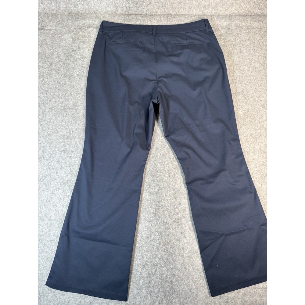 Lee Plus Women's 20W M Rivet Navy Wrinkle Free Mid Rise Bootcut Pants NWT - Picture 10 of 10